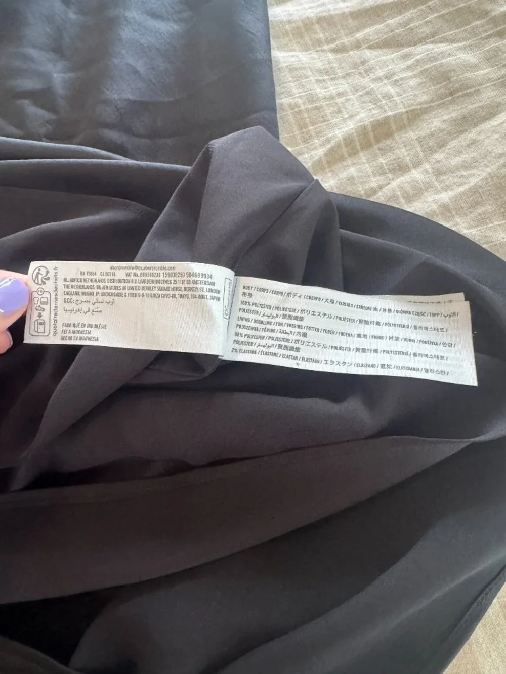 The A&F Julia Strapless Maxi Dress